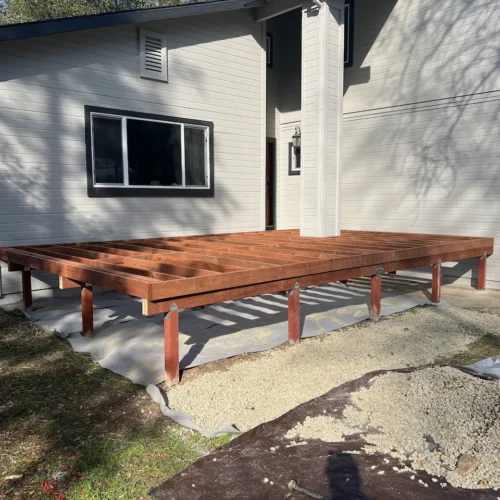 New Front Deck Build in Folsom, CA